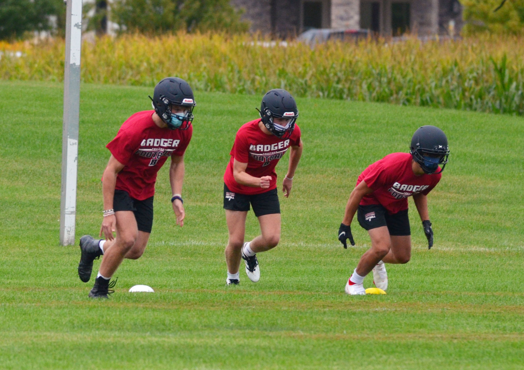 Badger Football Practice